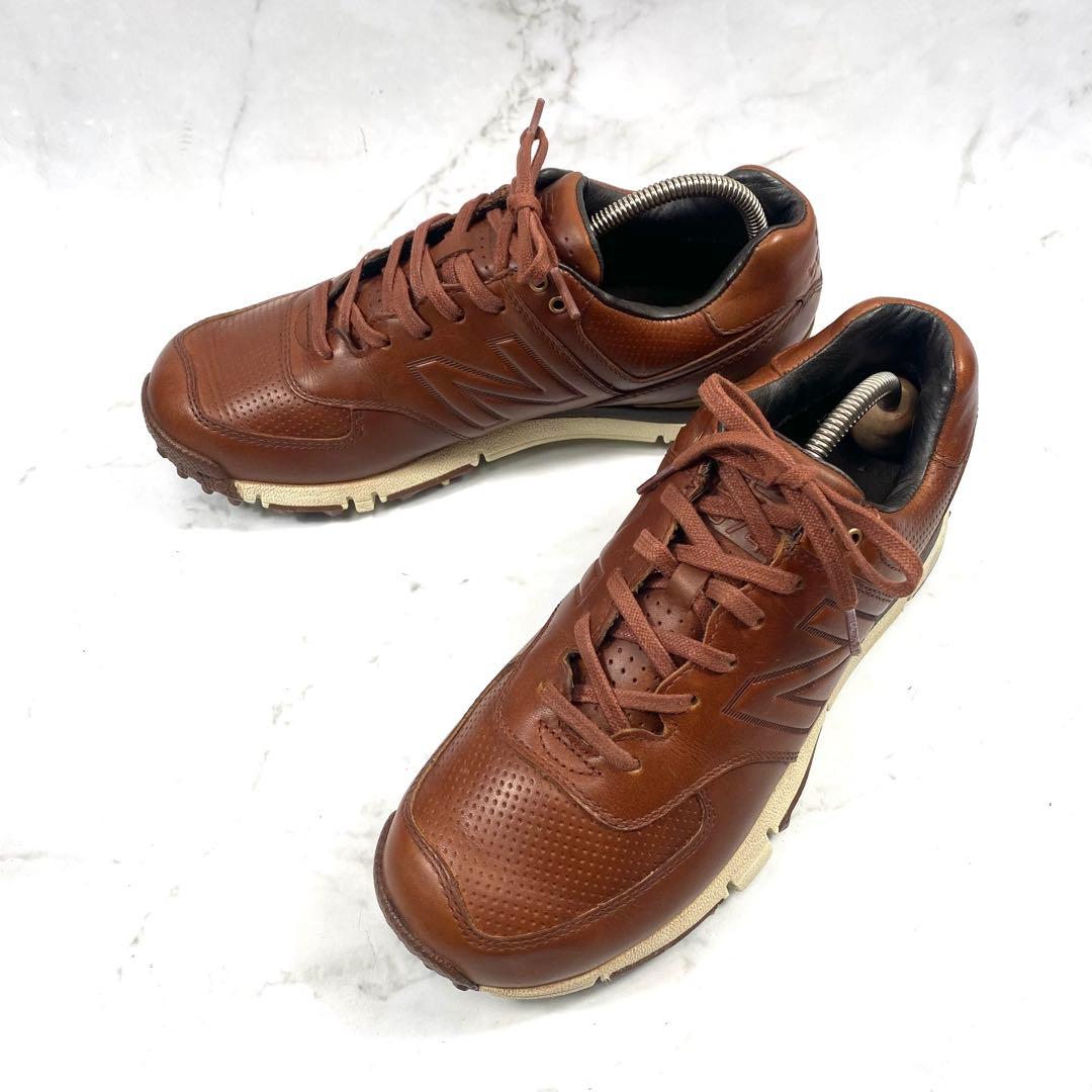 【美品】New Balance ゴルフシューズ ブラウン 天然皮革 24.5 美品】New Balance ゴルフシューズ ブラウン 天然皮革 24.5 楽天市場
