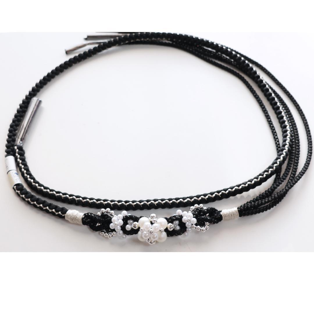 【極美品！】新古品◆ 振袖6点セット ◆総絞り丈160cmフルセット黒44Sb