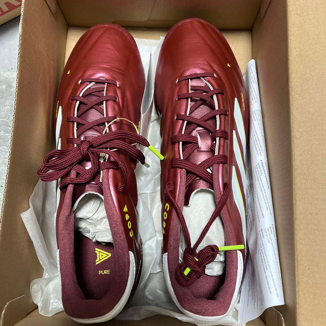 アディダス コパピュア2 ELITE JP HG/AG 赤×白×黄色27.0cm - メルカリ