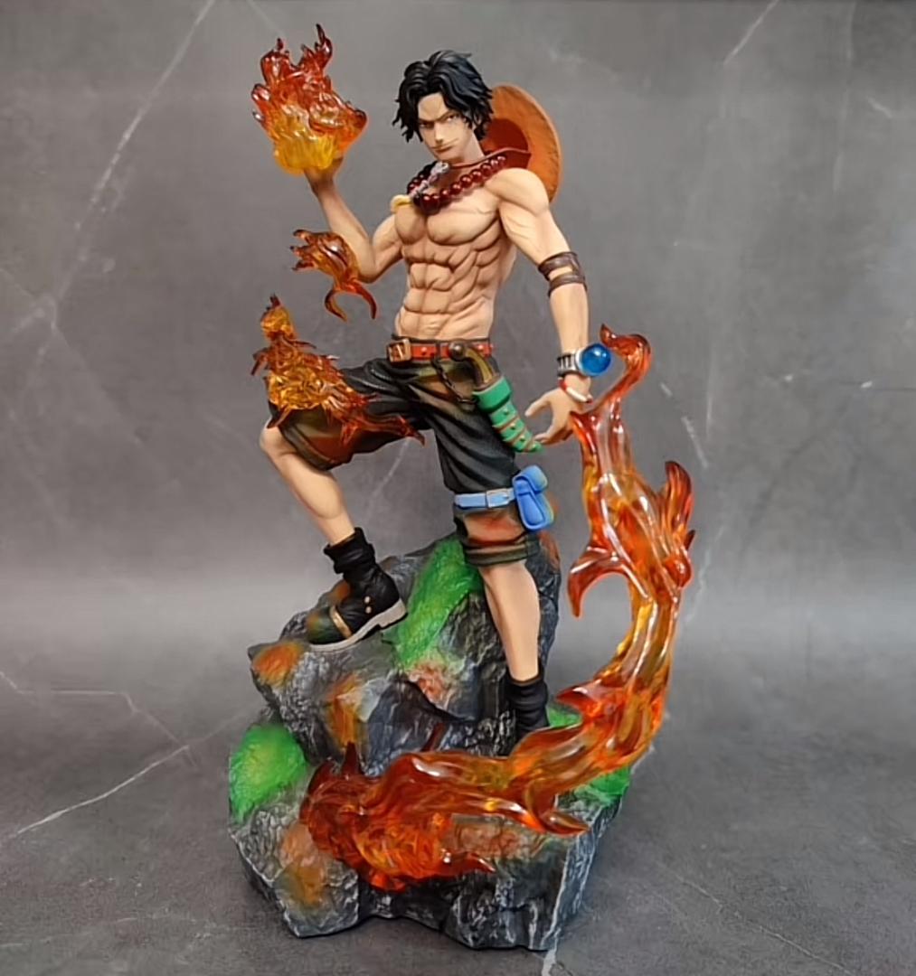 ワンピース エース フィギュア ガレージキット 塗装済み完成品 POP