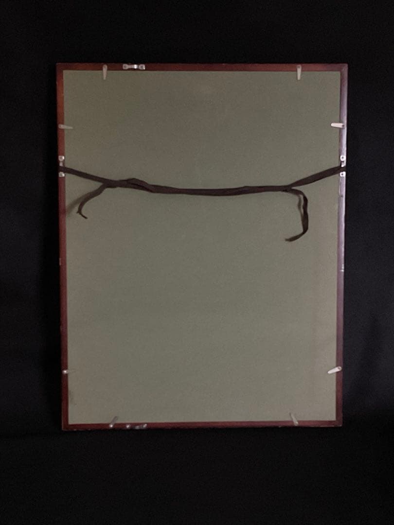 竹久夢二 木版画 曠野の娘 京都版画院大江戸版 大正浪漫