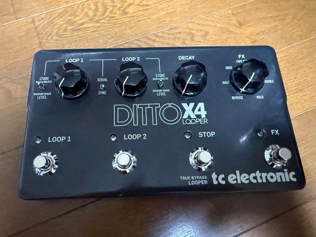 tc electronic DITTO X4 LOOPER ルーパー Amazon.com: TC Electronic DITTO X4 LOOPER Simple and Intuitive
