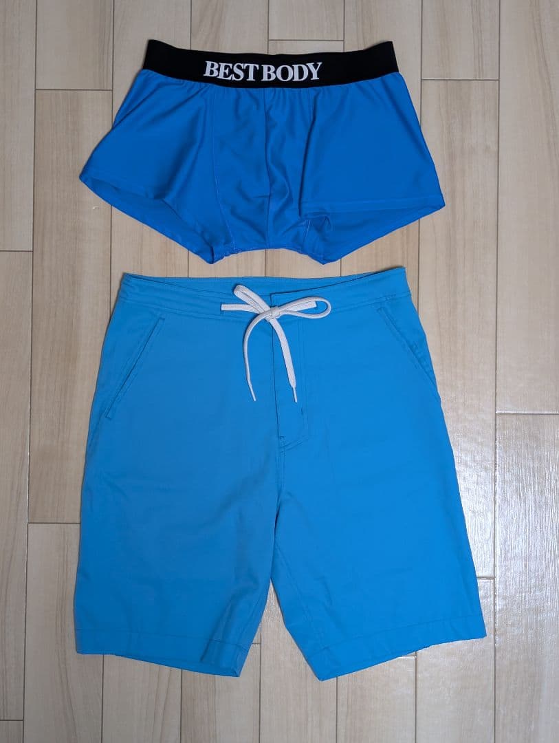 ベストボディジャパン　サーフパンツ+アンダーウェア セット 2023日本大会モデルBBJ公式競技用サーフパンツ（グラデーション