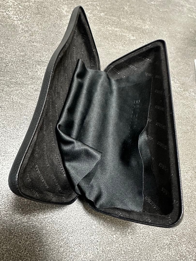 正規品 BALENCIAGA 林和希着用 クリアレンズ サングラス ブラック