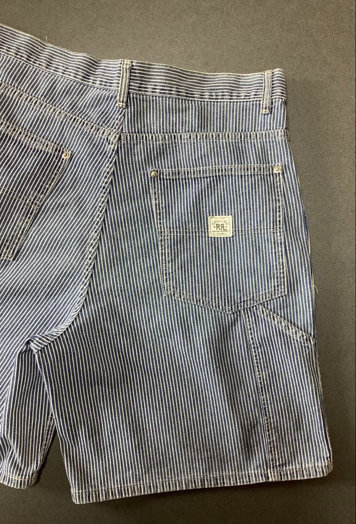 RRL 三ツ星タグヒッコリーパンツ90s USA製