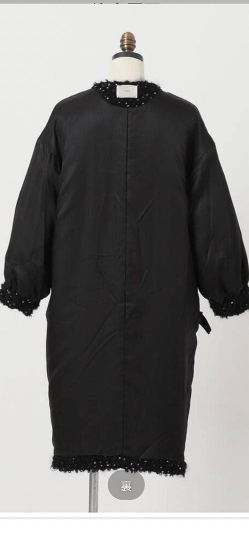 みなひこさま専用 IENA ドットアストラカンクルーネックコート - メルカリ