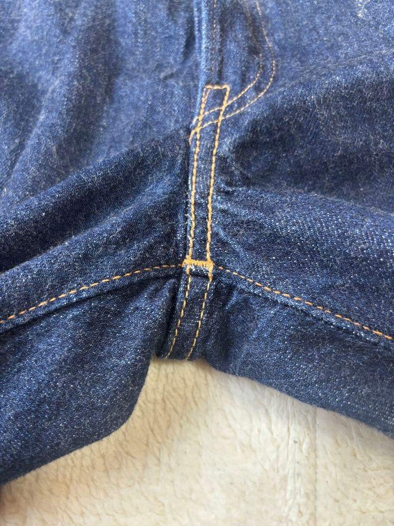 フルカウント 0105ssw 11.5oz スーパースムース 31インチ　濃紺