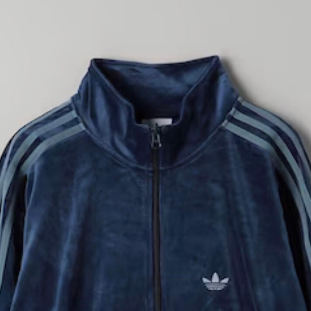 新品⭐️adidasトラックジャケット3XL 刺繍 BE:FIRST着用 ネイビー