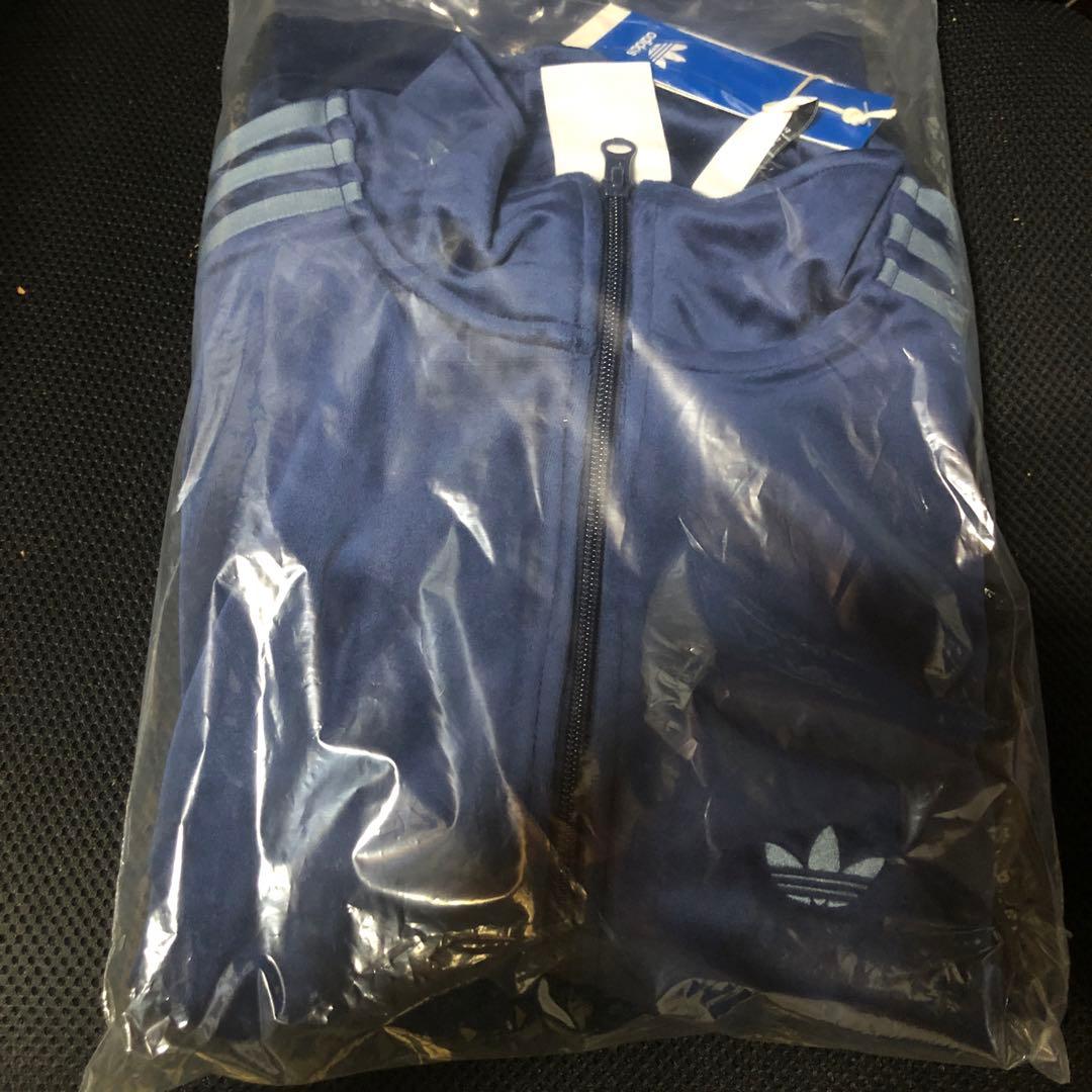 新品⭐️adidasトラックジャケット3XL 刺繍 BE:FIRST着用 ネイビー