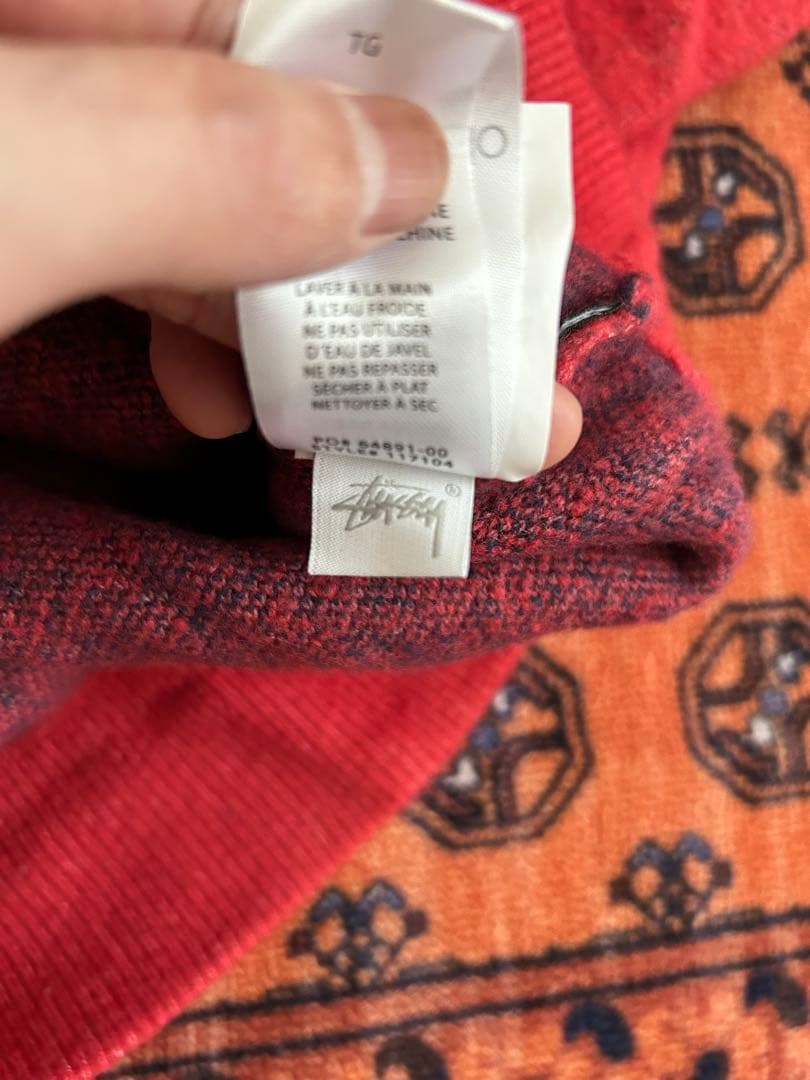 Stüssy ネイビー トレーナー L STÜSSY SPORT ネイビー トレーナー