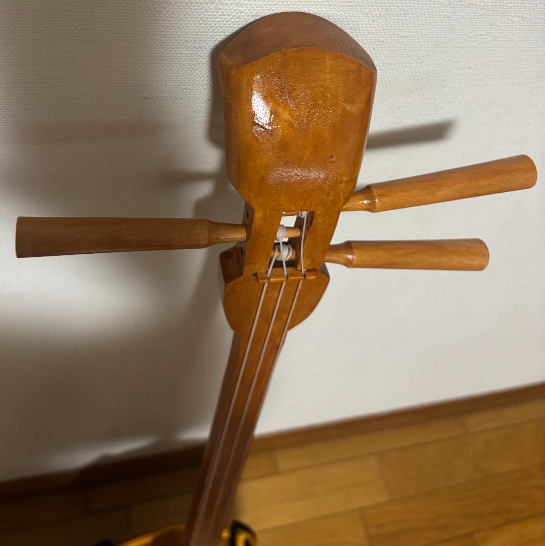 沖縄 三線 木製 メーカー不明