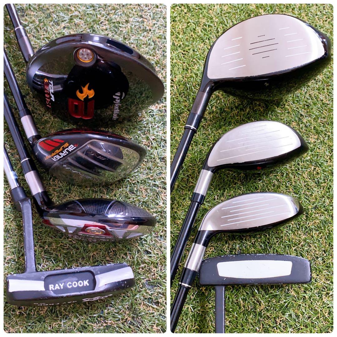 良品】taylormade テーラーメイド バーナー メンズゴルフセット