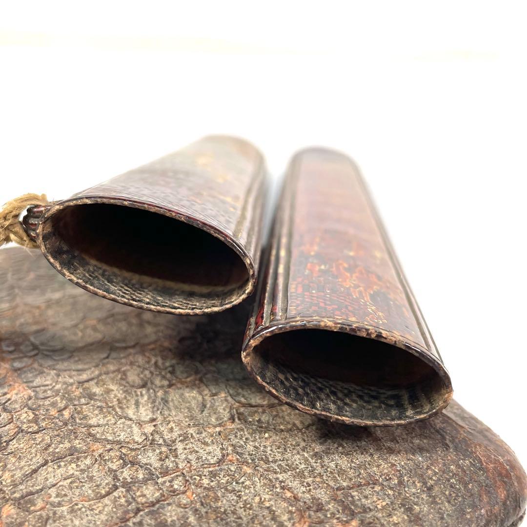 キセル煙管 喫煙具 煙草 革製 希少アンティーク パイプ レトロ コレク