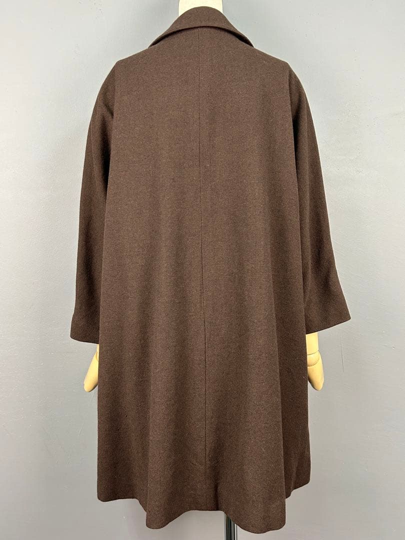 MHL, ブラウン チェスターコート Lサイズ