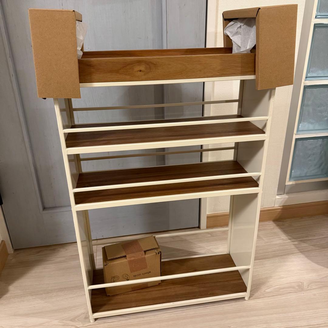 ZARA HOME メタルとウッド ストレージカート