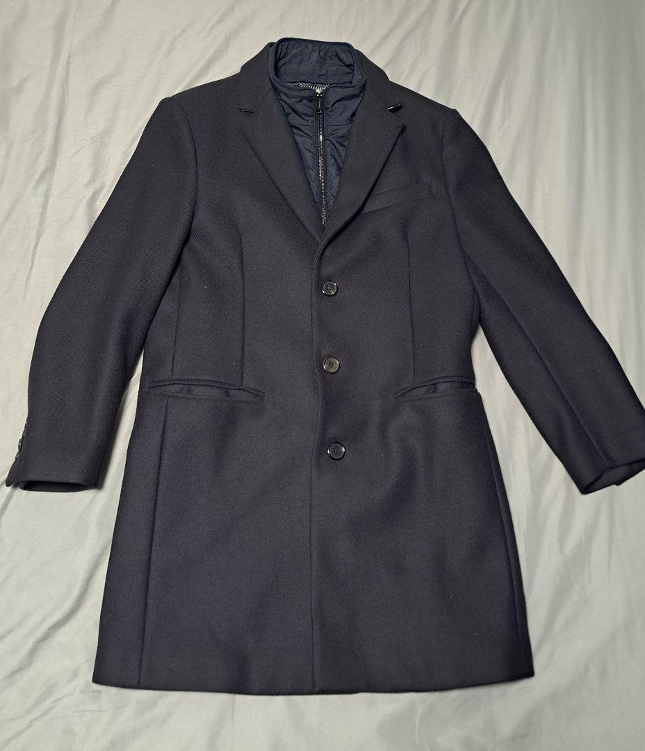 【美品】イタリア製 アクアスキュータム チェスターコート 中古・古着通販】Aquascutum (アクアスキュータム) カシミヤダブル