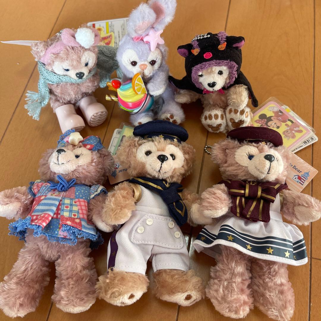 ダッフィーとフレンズ 色々セット ダッフィー＆フレンズ、7人揃ったスペシャルグッズとスーベニア付き