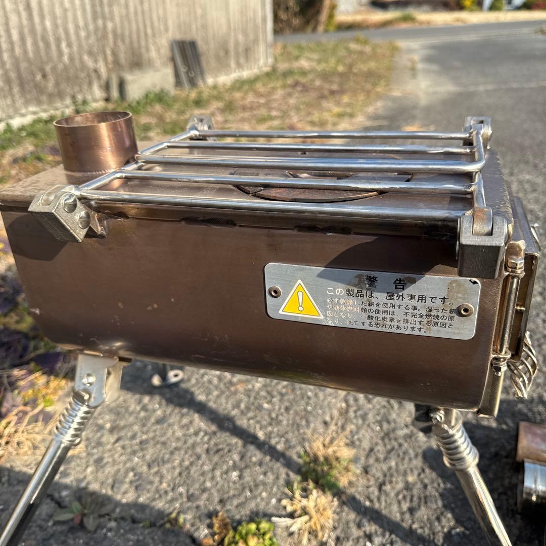 テンマクデザイン&WINNERWELL コラボ薪ストーブ ステンレス製 - メルカリ