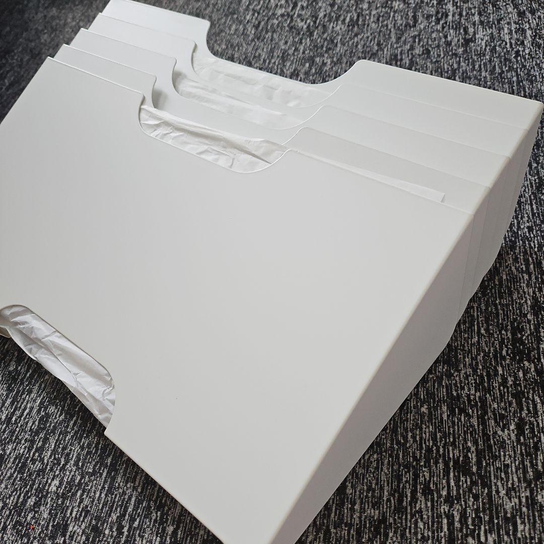 未使用品 IKEA イケア KVISSLE ウォール 新聞ラック ホワイト - メルカリ