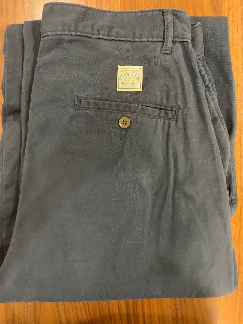 Polo by Ralph Lauren ポロチノW32 USA製　初期タグ 美品 ラルフローレン 90s ポロチノ 初期タグ 復刻 - メルカリ