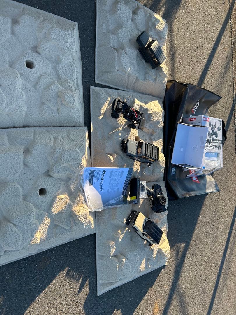 使用期間はたった一回！ ミニッツ4×4 ジムニーシエラ　別売りコース付き 老舗×老舗の大人気ブランド同士が夢のコラボ！ 京商ミニッツ4×4