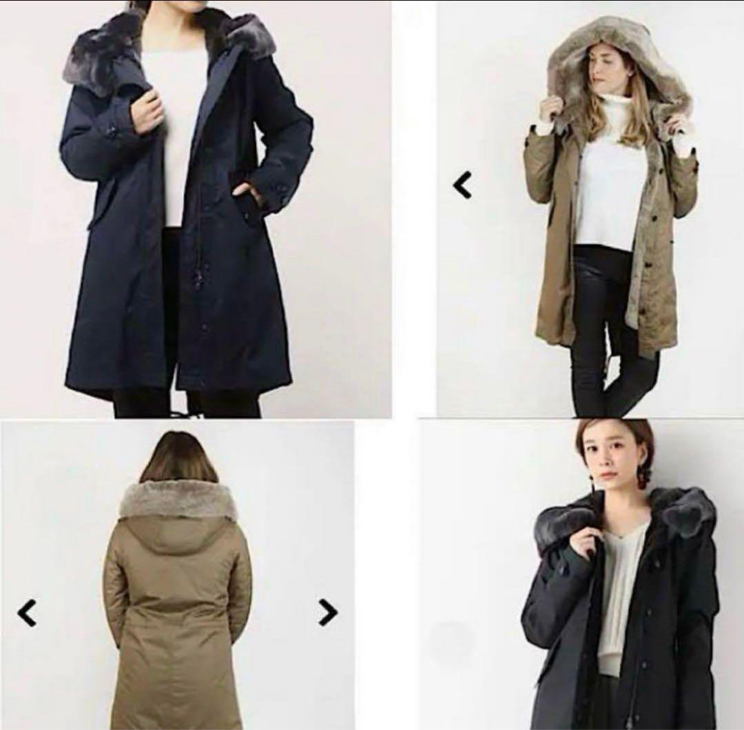 美品】woolrich モッズコート ラビットファー ウールリッチ - メルカリ