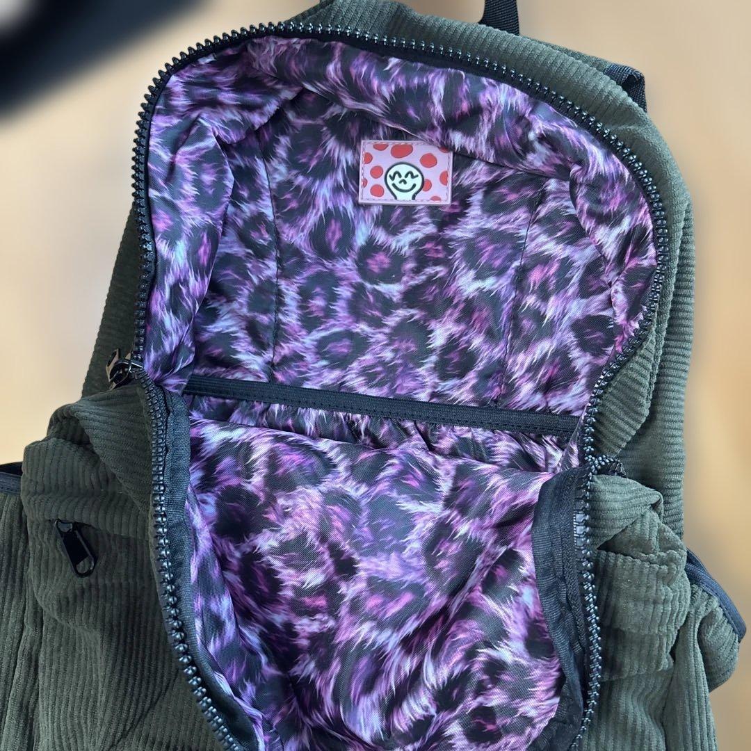 STAR TEAM CORDUROY BACKPACK PURPLE CATEGORY STAR TEAM | PROV