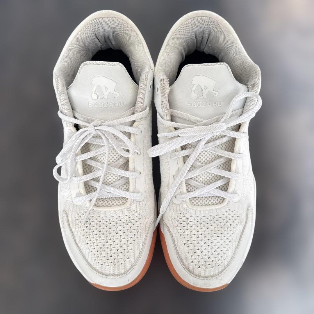 ECOZARU バスケットボールシューズ ホワイト シューズ市場へ本格参入~ EGOZARUがバスケットボール競技用シューズを