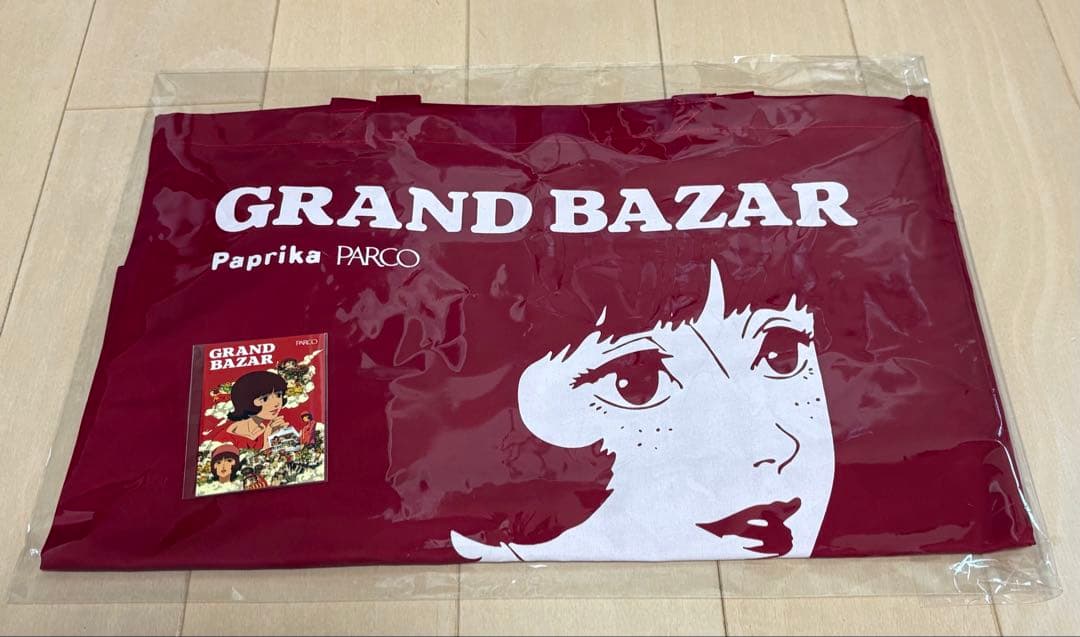 PARCO GRAND BAZAR トートバッグ パプリカ ステッカー付き - メルカリ