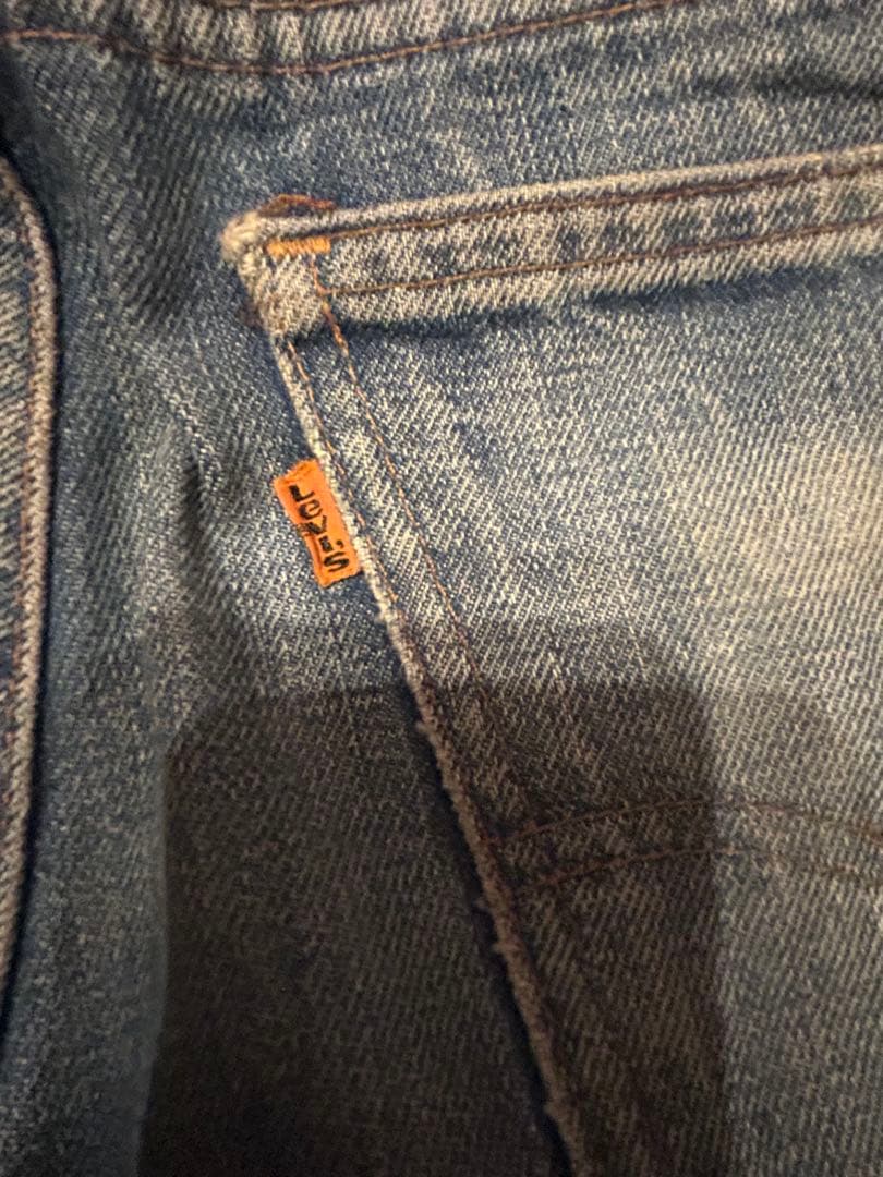 Levi's 646 70's 42TALON ボタン裏8 スモールe - メルカリ