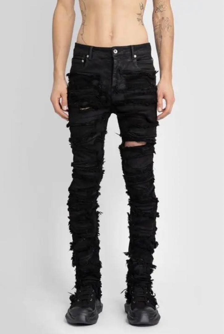 RICK OWENS DRKSHDW デストロイデニム 85 - メルカリ