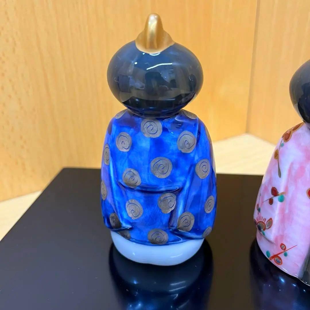 hirorin様専用】銀座WAKO扱い 陶びな 雛人形 有田焼 佐々木道子作