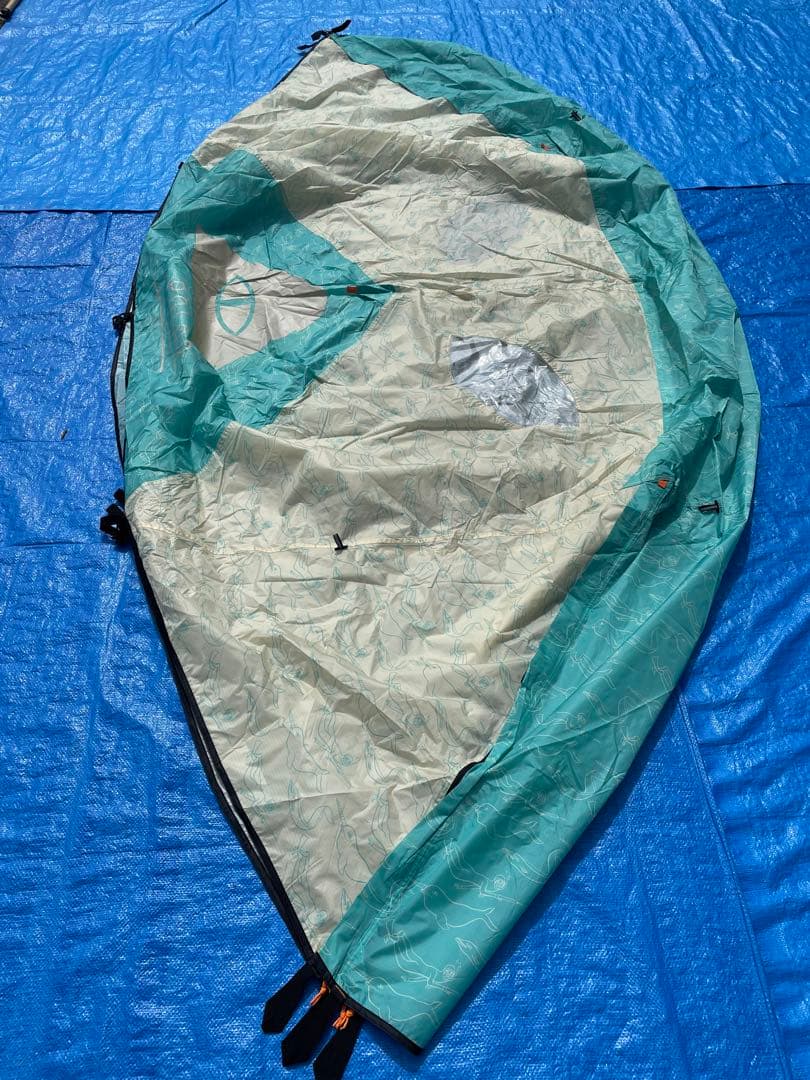 試し張りのみ】POLER ドームテント2MAN TENTS