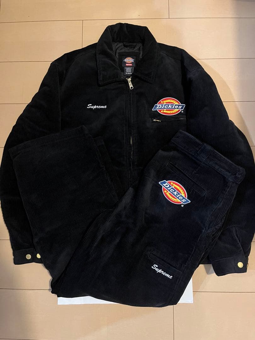 supreme dickies corduroy jacket pant XL - メルカリ