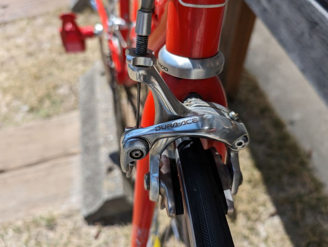 VIGORE フルオーダーロードバイク 練習用ホイール+マビックヘリウム