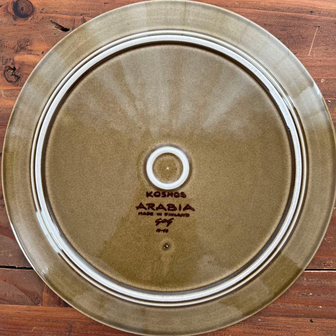 ARABIA KOSMOS アラビア コスモス 25㎝ プレート 《２枚セット》