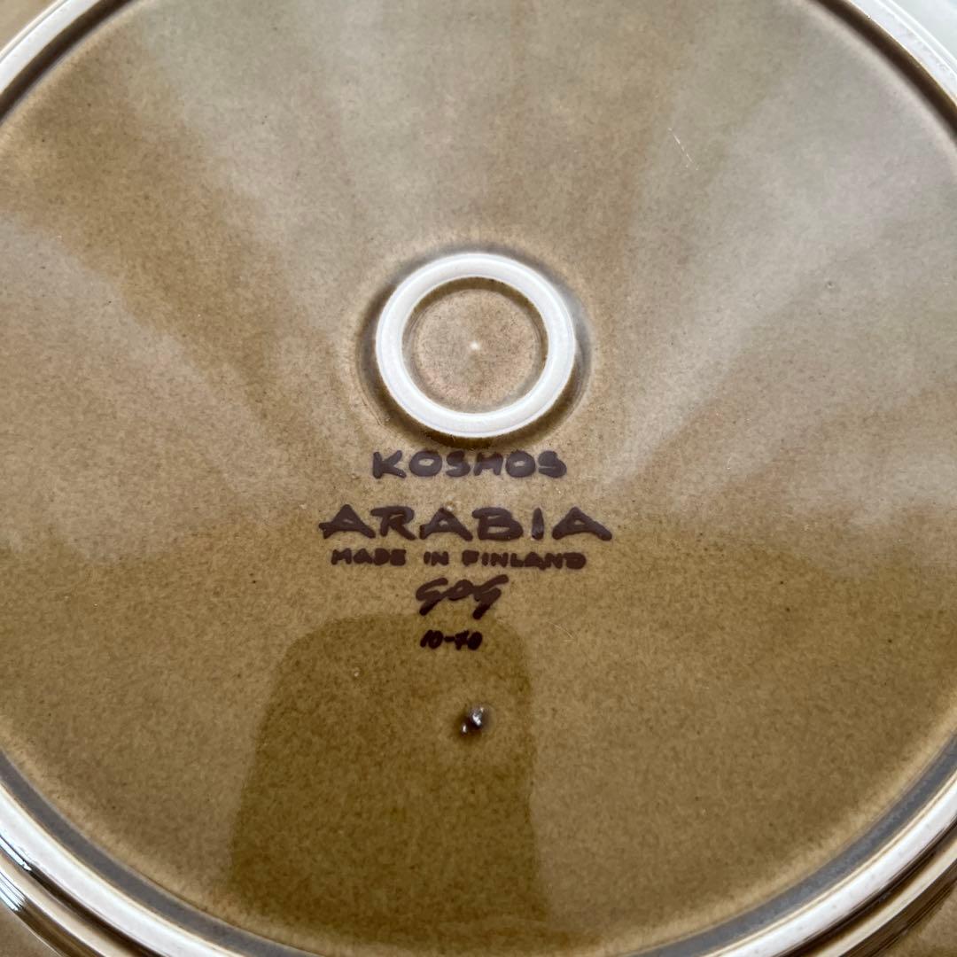 ARABIA KOSMOS アラビア コスモス 25㎝ プレート 《２枚セット》