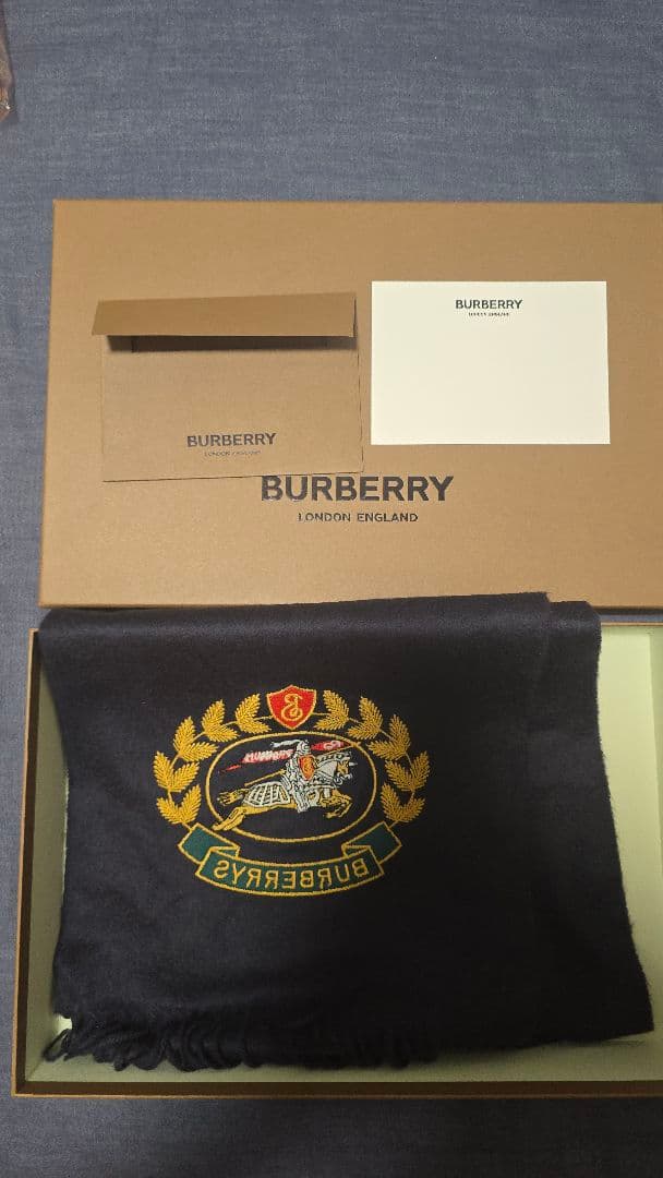 最終值下 Burberry 正規品 カシミヤ100% ITALY BURBERRY(バーバリー) Nova check cashmere muffler ノヴァ チェック