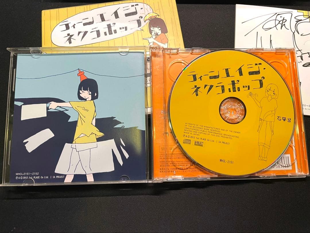 超希少】ティーンエイジ・ネクラポップ / 石風呂【直筆サイン入り】
