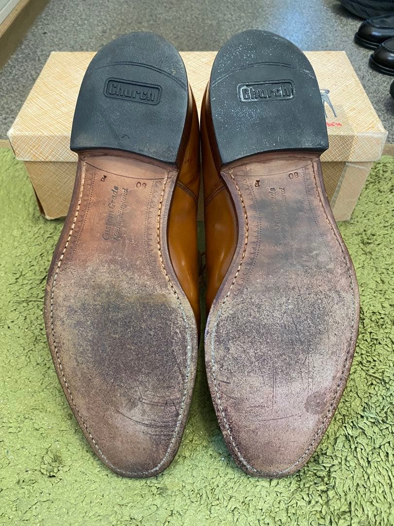 Church's / BARCROFT / 3都市 / 旧チャーチ / 80F 高 品質