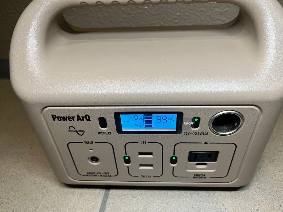 ひまる　SmartTap PowerArQ mini 311Wh ポータブル電源 SmartTap PowerArQ miniの紹介 | リッツキャンパー