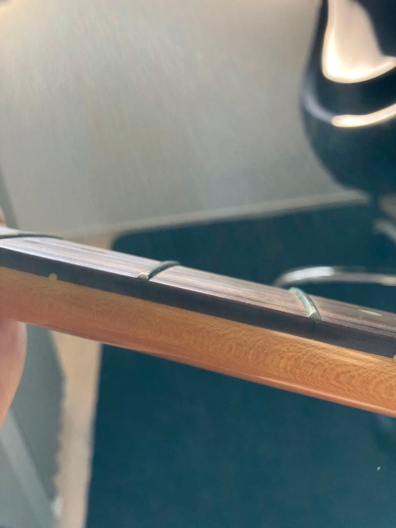 エレキベース Edwards サンバースト ケース付き