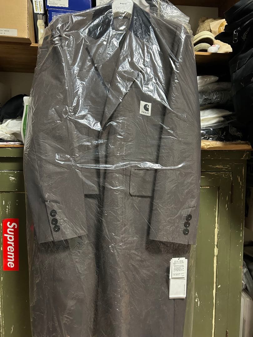 sacai × Carhartt WIPSuiting Bonding Coat Sacai Sacai x Carhartt WIP Suiting Bonding Coat | Saks Fifth Avenue