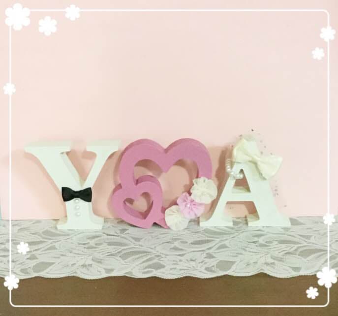 aqqqki様確認用♡ウエディングバージョン・イニシャルオブジェ イニシャルオブジェ 結婚式 - SMILE©️RAFT GALLERY | minne byGMO