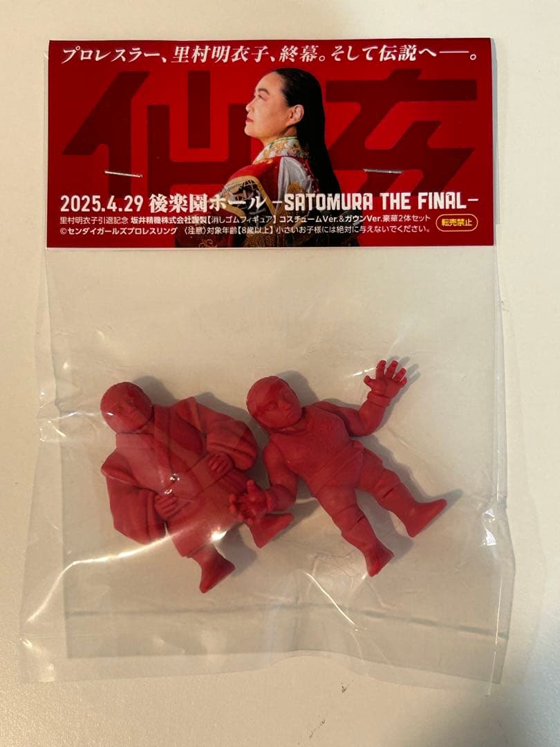 限定品・非売品】女子プロレス里村明衣子引退試合ロイヤルシート記念品