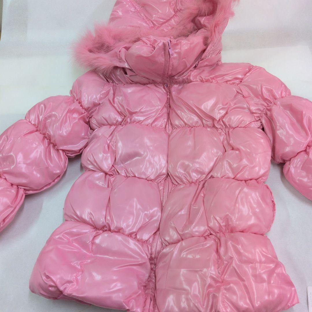82. ピンク フード付きジャケット 100cm以上 子供Lサイズ - メルカリ