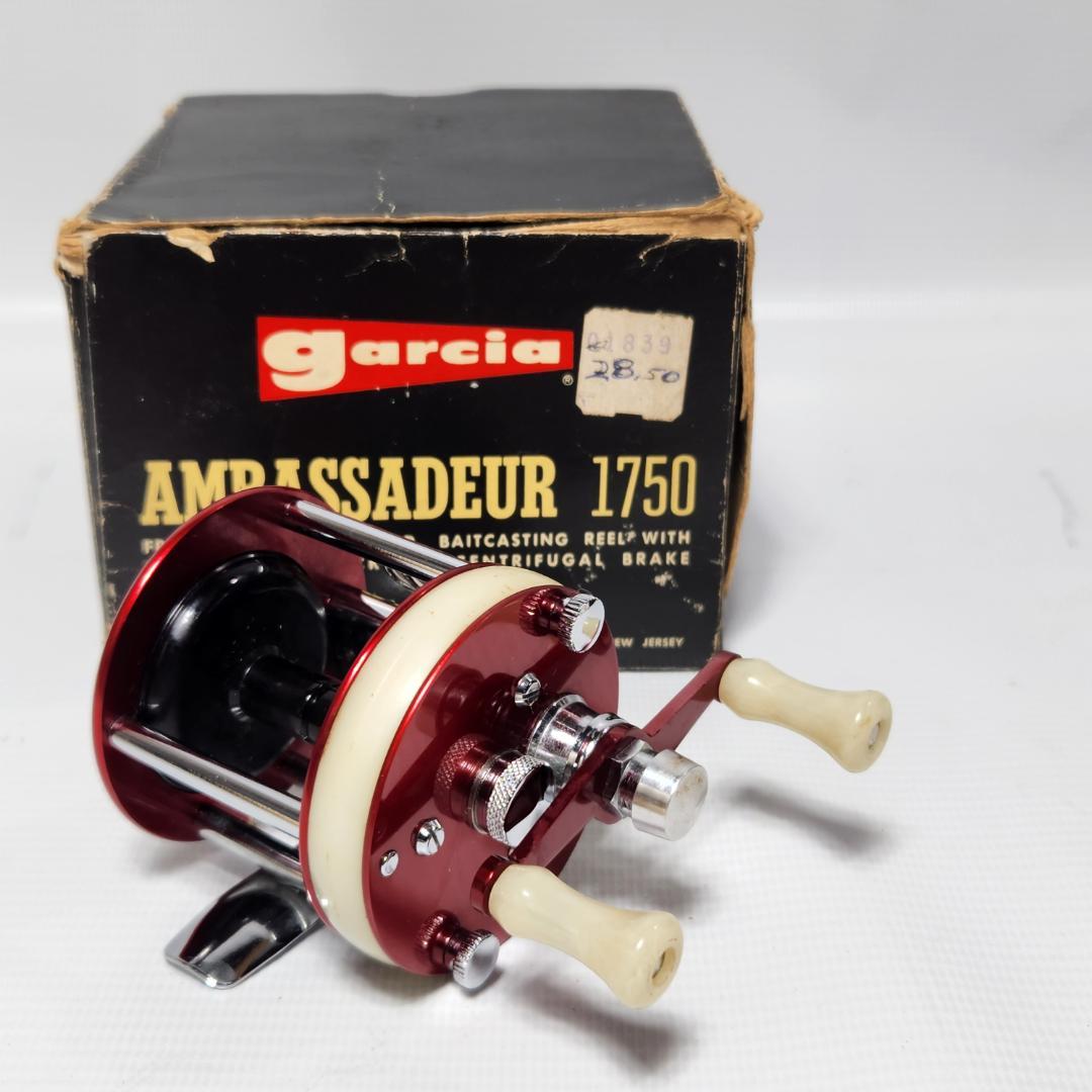 ガルシア AMBASSADEUR 1750 Aベイトキャスティングリール ABU アンバサダー1750A（1969年） | タカさんの釣り道具箱