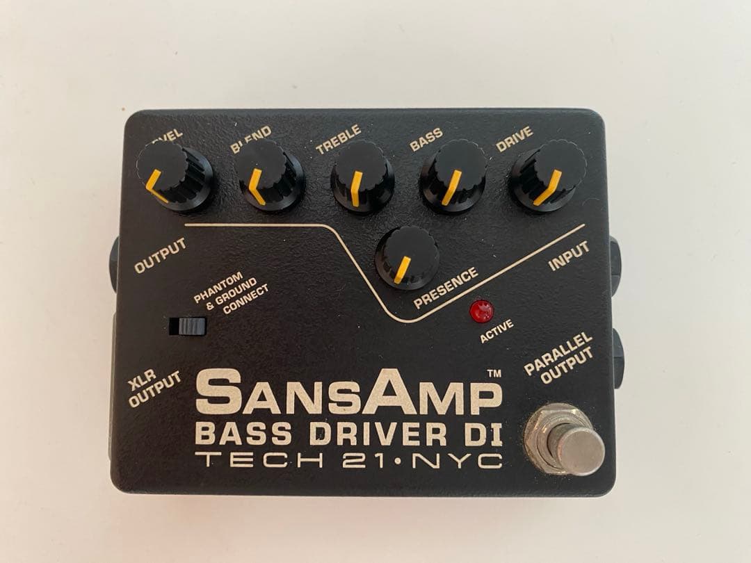 Tech 21 SansAmp Bass D DI V1 初期型 TECH21 SansAmp Bass Driver DI V1 前期 初期型 | 札幌の楽器屋さん