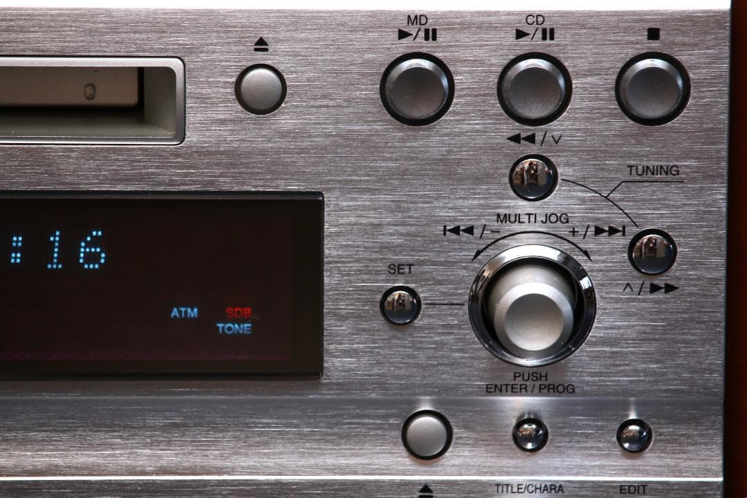 DENON D-MS3 CD/MD/TUNER/USB コンポ+スピーカー 美品