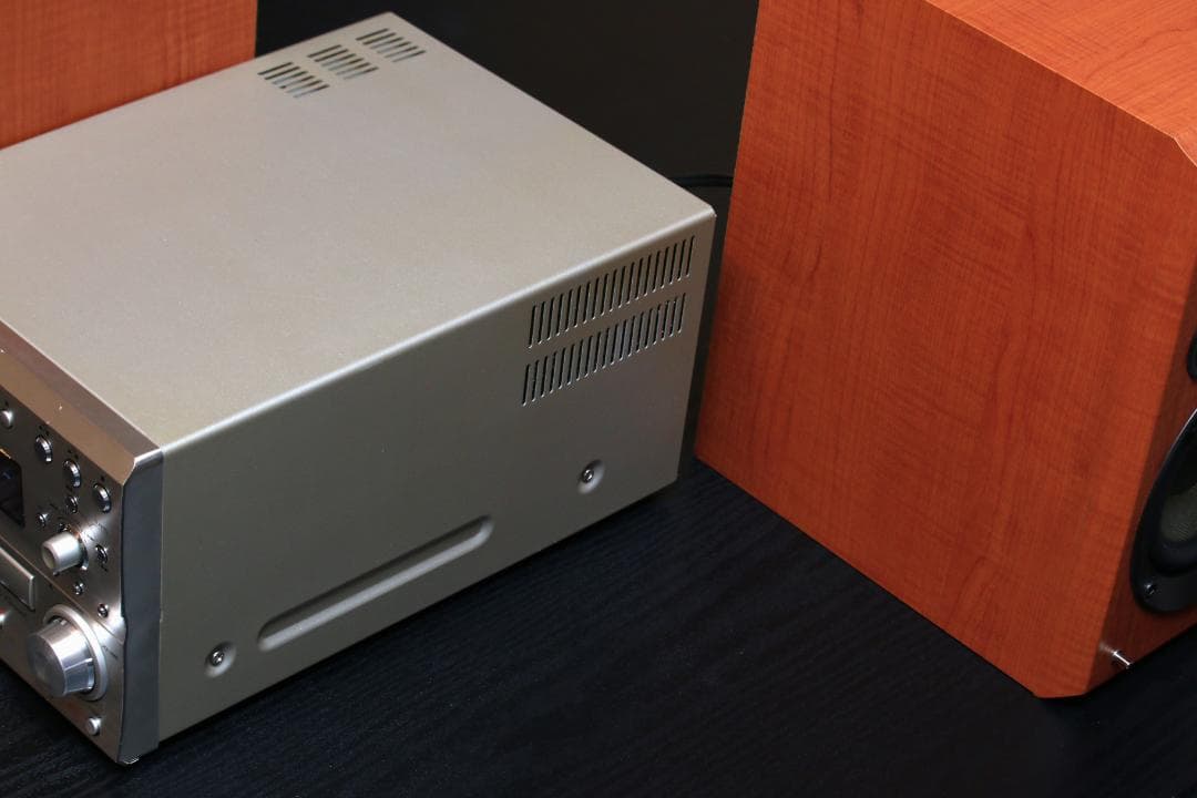 DENON D-MS3 CD/MD/TUNER/USB コンポ+スピーカー 美品 DENON D-MS3 CD